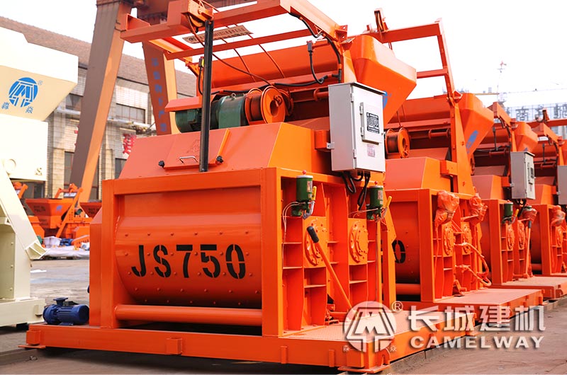 js750型攪拌機(jī)設(shè)備實拍