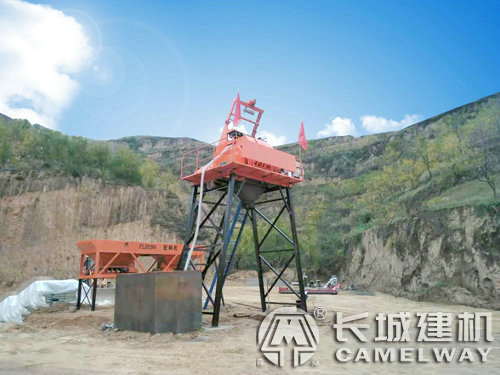 hzs35小型混凝土攪拌站