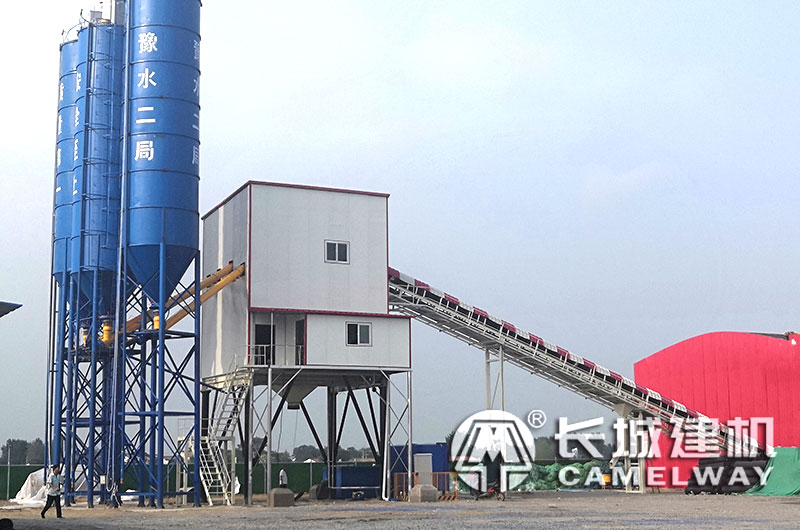 長城建機120商混攪拌站生產線全套設備