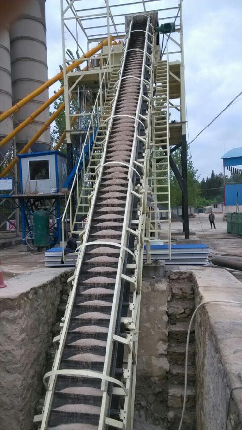 HZS120斗子形皮帶輸送機